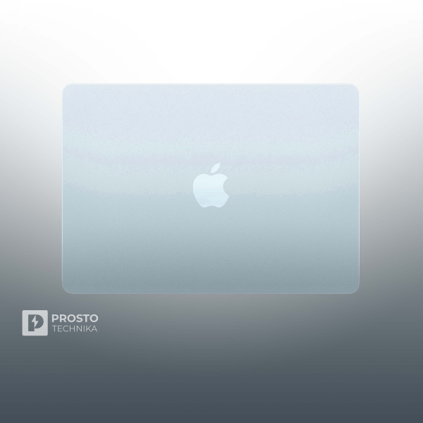 Ноутбук Apple MacBook Air 13" (M4, 10C CPU, 10C GPU, 2025) 24 ГБ, 512 ГБ SSD, Sky Blue MC6V4, английская раскладка